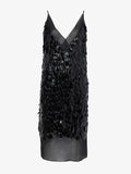  Still Life image of Irene Dress in Resin Embroidered Organza in BLACK