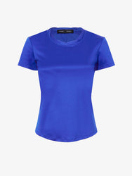 Still Life image of Maren Top In Eco Cotton Jersey in COBALT