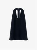 Still Life image of Miller Top in Light Matte Viscose Crepe in BLACK