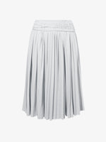 Still Life image of Margo Skirt in Gauzy Jersey in PALE GREY