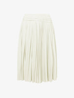 Still Life image of Margo Skirt in Gauzy Jersey in BONE