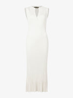 Still Life image of Tatum Knit Dress in Silk Viscose in IVORY