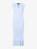 Still Life image of Tatum Knit Dress in Silk Viscose in SKY BLUE