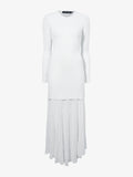 Still Life image of Anita Knit Dress in Sheer Mesh in OFF WHITE