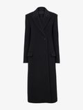 Proenza Schouler Still Life image of Reed Coat in Brushed Melange Wool in CHARCOAL MELANGE