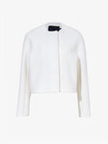 Proenza Schouler Still Life image of Mona Jacket in Eco DoubleFace Wool in ECRU