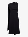 Proenza Schouler Still Life image of Maude Dress in Matte Viscose Crepe in BLACK