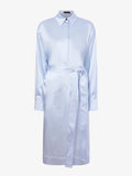 Proenza Schouler Still Life image of Andy Dress in Technical Satin in BABY BLUE