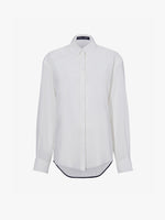 Proenza Schouler Still Life image of Demi Blouse in Stretch Silk Viscose in BONE