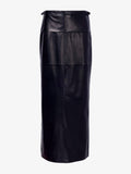 Proenza Schouler Still Life image of Adriana Skirt in Paper Leather in BLACK