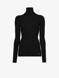 Proenza Schouler Still Life image of Fox Top In Matte Viscose Rib in BLACK