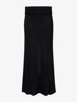 Proenza Schouler Still Life image of Avalon Skirt in Lacqured Viscose in BLACK