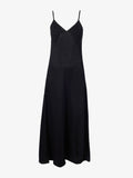 Proenza Schouler Still Life image of Bella Dress in Lacqured Viscose in BLACK