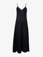 Proenza Schouler Still Life image of Bella Dress in Lacqured Viscose in BLACK