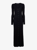 Proenza Schouler Still Life image of Athena Dress in Silk Viscose in BLACK