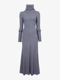 Proenza Schouler Still Life image of Jocelyn Dress in Midweight Viscose Rib Knit in GREY