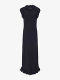 Proenza Schouler Still Life image of Toni Dress in Textured Knits in BLACK