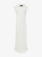 Proenza Schouler Still Life image of Toni Dress in Textured Knits in IVORY