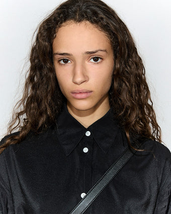 4x5 image of model Catarina Guerdes for Spring 2024 runway