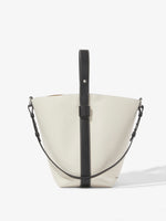 Front image of Sullivan Leather Bag in VANILLA