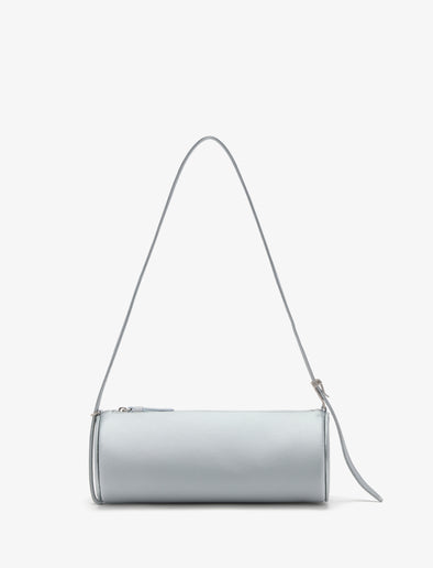 Proenza Schouler front image of Silo Bag in Satin in smoke