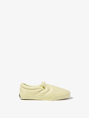 Side image of Vans x Proenza Schouler Puffy Slip-On Shoes in resin