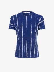 Still life image of Finley Tie Dye T-Shirt in NAVY/WHITE