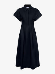 Still Life image of Balston Dress in Poplin in BLACK