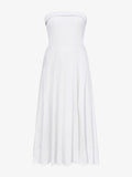 Still Life image of Warren Dress in Tech Poplin in WHITE