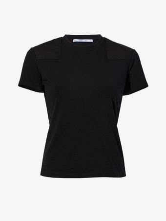 Flat image of Lee T-Shirt in Jersey in black