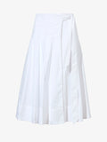 Still Life image of Peters Skirt in Tech Poplin in WHITE