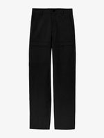 Still Life image of Sydnor Pants in Solid Cotton Linen in BLACK