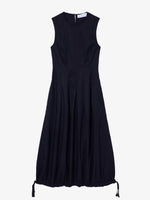 Proenza Schouler Still Life image of Marley Dress in Tech Cotton in BLACK