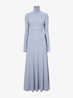 Proenza Schouler Still Life image of Jayne Dress in Brushed Rib in ICE