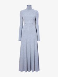 Proenza Schouler Still Life image of Jayne Dress in Brushed Rib in ICE