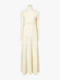 Proenza Schouler Still Life image of Jayne Dress in Brushed Rib in PALE YELLOW