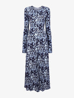 Proenza Schouler Still Life image of Atlas Dress in Printed Jersey in NORDIC MULTI