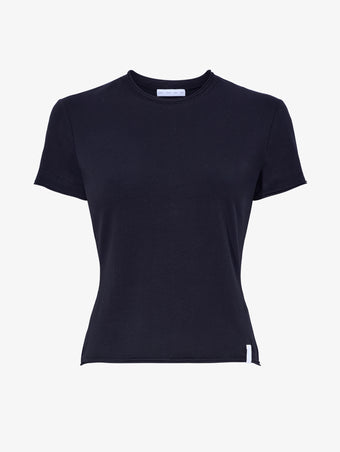 Proenza Schouler Still Life image of Elara T-Shirt in Jersey in BLACK