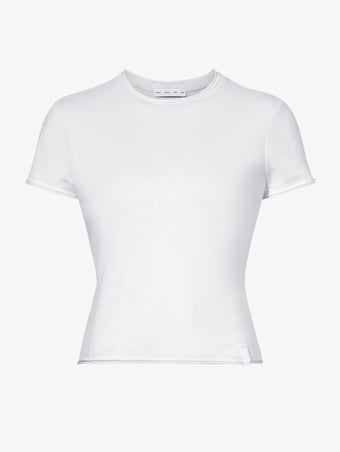 Proenza Schouler Still Life image of Elara T-Shirt in Jersey in OFF WHITE