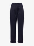 Proenza Schouler Still Life image of Preston Drawstring Pant in Tech Cotton in BLACK