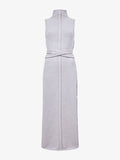 Proenza Schouler Still Life image of Zola Knit Dress in Wool Blend in LIGHT GREY