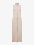 Proenza Schouler Still Life image of Zola Knit Dress in Wool Blend in BIRCH without belt