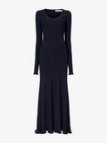 Proenza Schouler Still Life image of Elie Knit Dress in Viscose Rib in BLACK