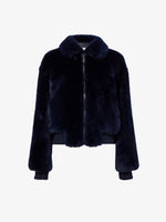 Proenza Schouler Still Life image of Anais Bomber in Shearling in INK