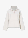 Proenza Schouler Still Life image of Isaac Hoodie in Double Face Wool in ENOKI