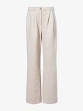 Proenza Schouler Still Life image of Tristan Knit Pant in Cloque in OATMEAL MELANGE