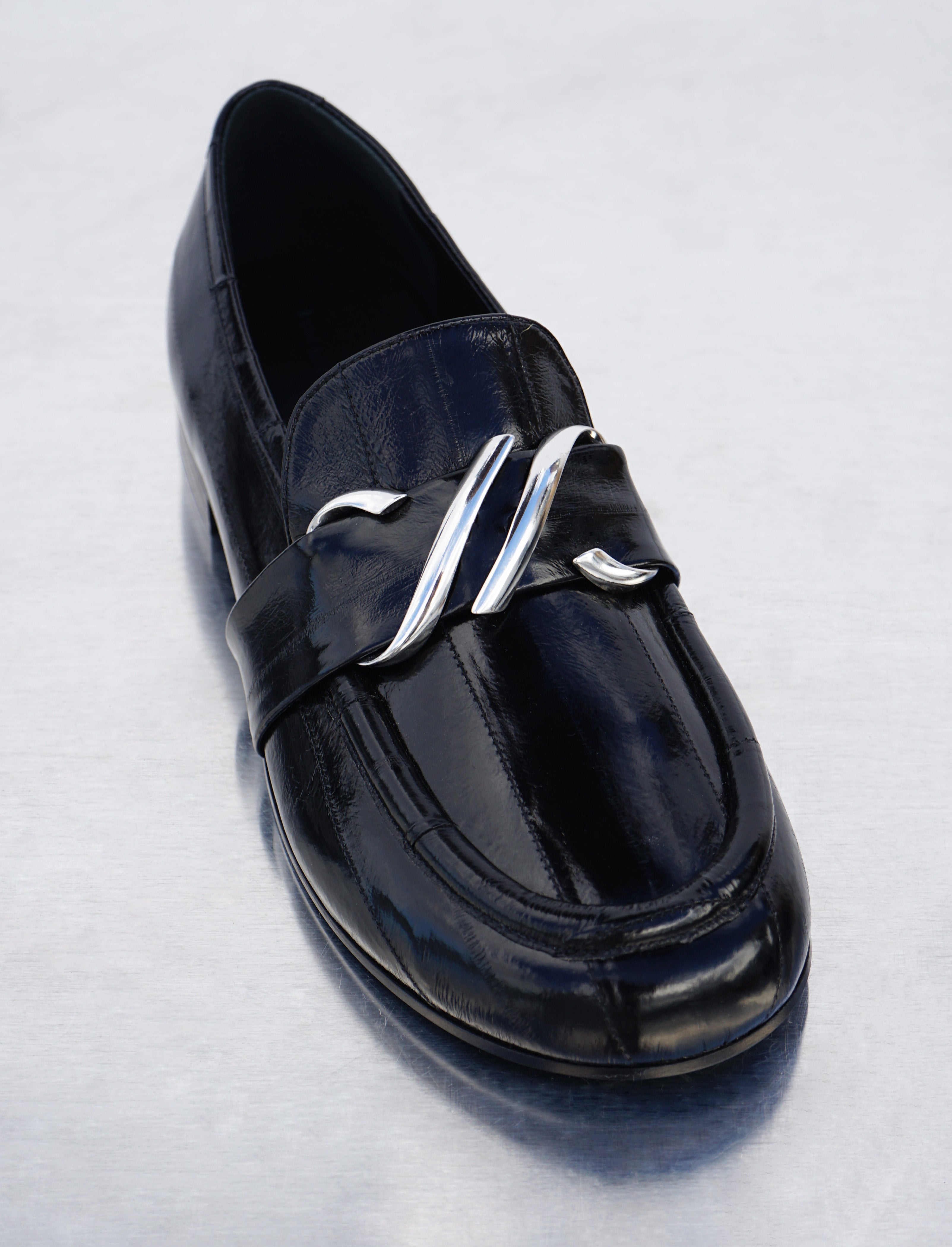 Monogram Loafers in Eel - Black